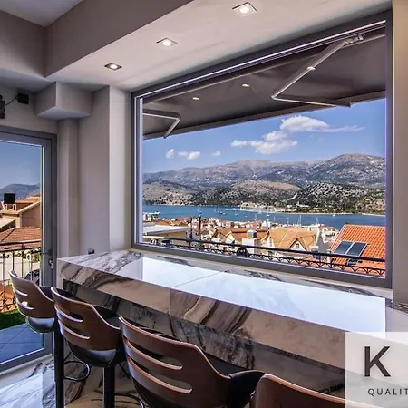Designer's Penthouse, View! + Car Offer Argostolion